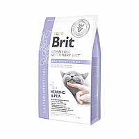 Brit GF Veterinary Diets Cat Gastrointestinal 2 кг Брит Сухой корм для кошек с нарушениями ЖКТ с Сельдью