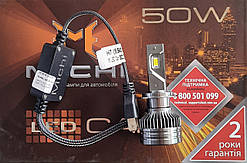 Лампа светодиодная  Led Michi H7 50W Can 5500K 12v 24V 50W (с обманкой) 1шт