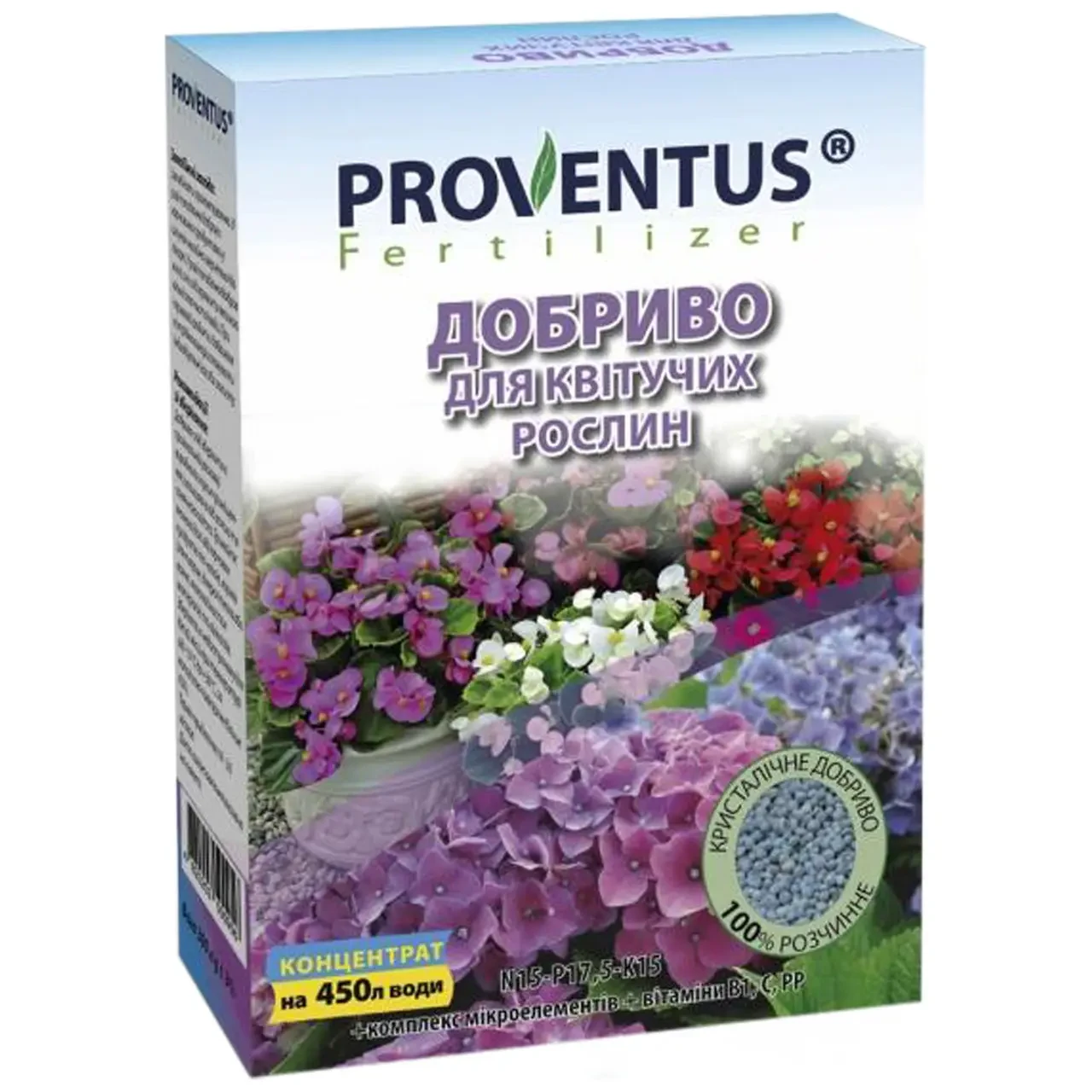 Добриво для квітучих рослин Proventus / Провентус, 300 г