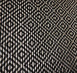 Якісний рулонний килимок ширина 80 см для Ванної Туалету Кухні Коридору Доріжка Аквамат Чорний зі сріблом, фото 4