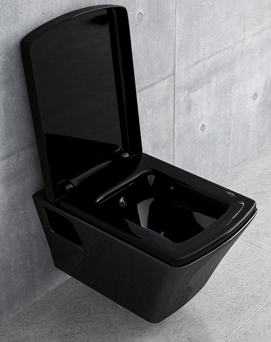 Унітаз Volle Teo black 13-88-422black, фото 1