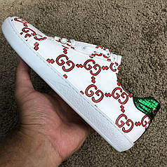 Кросівки Gucci Ace Sneaker with GG Print White