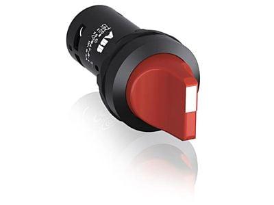 Селекторний перемикач ABB Компакт трипозиційний C3SS1-10R-11 Червоний (1SFA619210R1071)