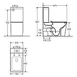 Унітаз Volle Libra Rectangular 13-41-566, фото 2