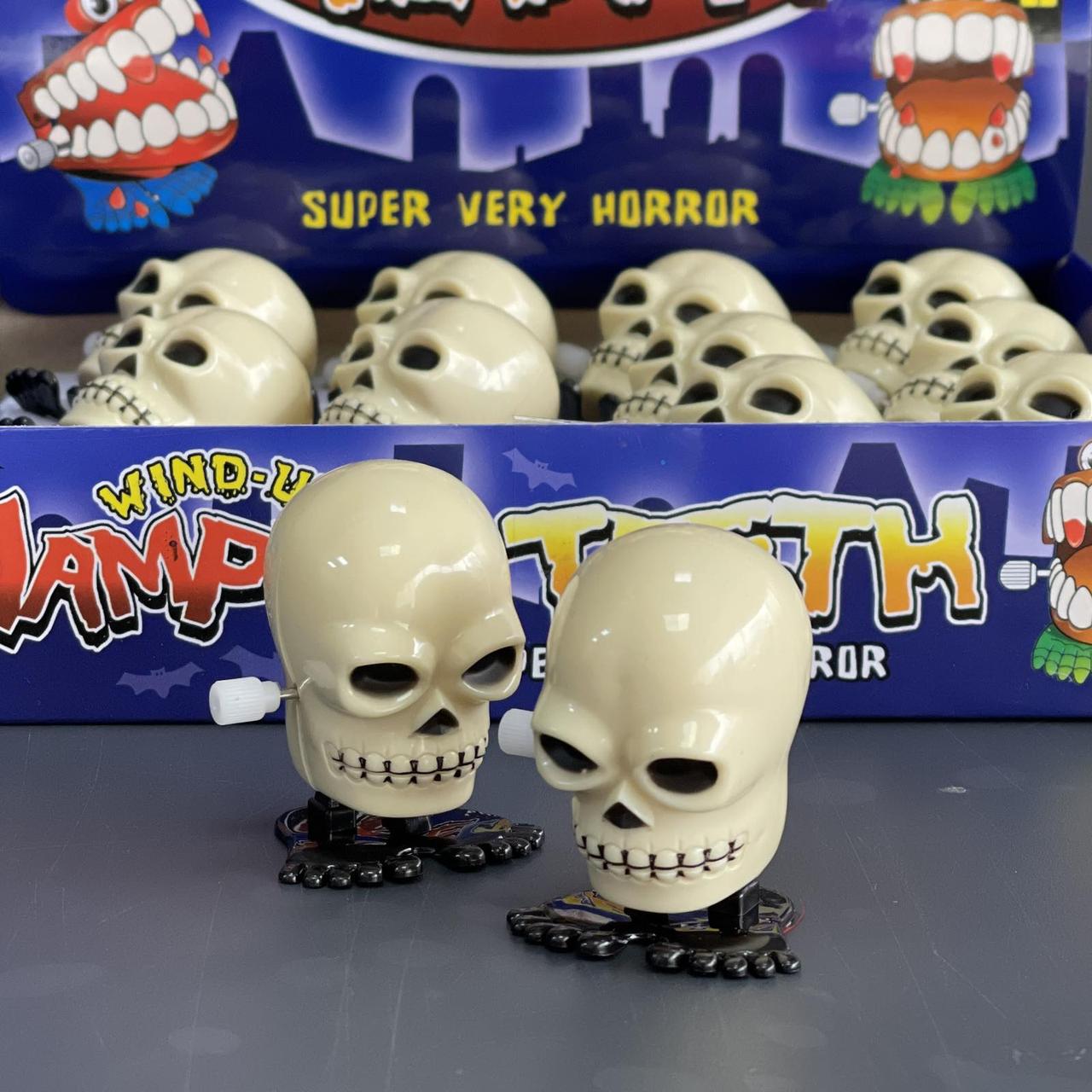 Іграшка дитяча заводна "Череп", Игрушка заводная "Череп", фото 1