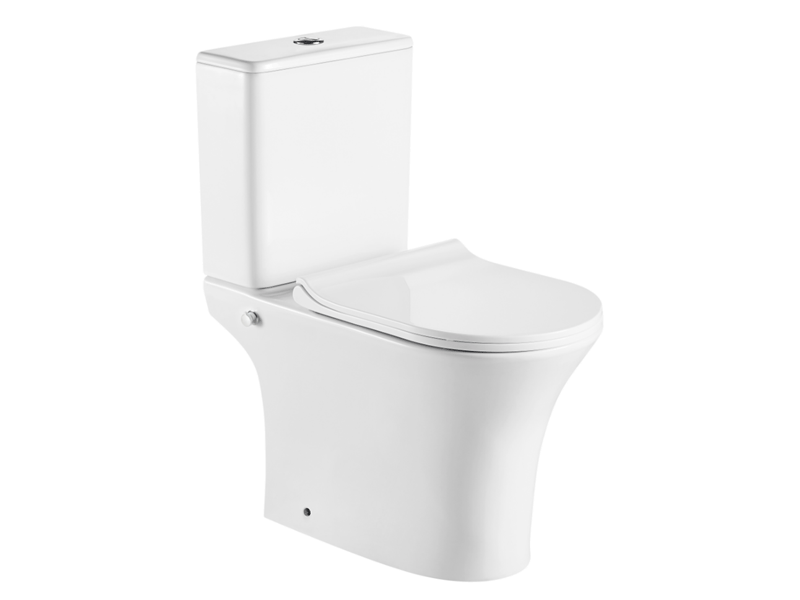 Унітаз Asignatura Simple Bend 37852505 з сидінням, функцією біде і змішувачем