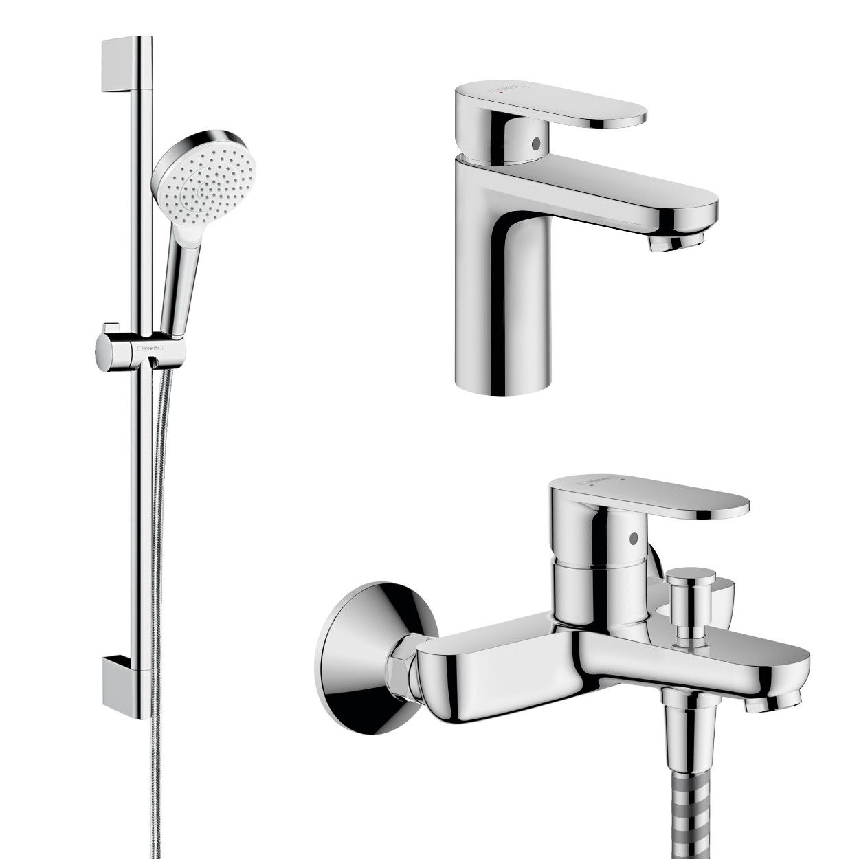 Набір змішувачів для ванни Hansgrohe Vernis Blend 71551111