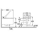 Підвісний унітаз - біде Grohe Sensia Arena 39354SH1, фото 2