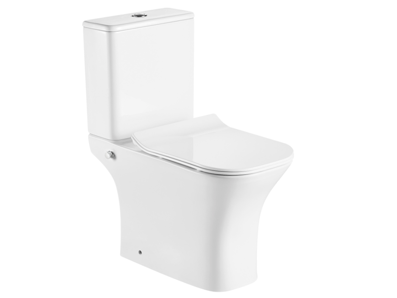 Унітаз - біде Asignatura Simple Line Rectangular 37872505 з сидінням, функцією біде і змішувачем