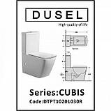 Унітаз Dusel Cubis DTPT10201030R, фото 2