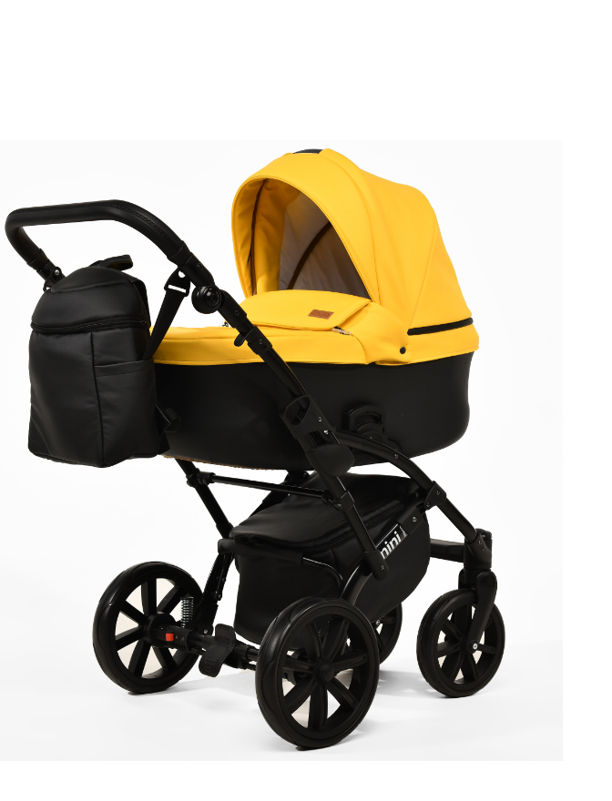 Дитяча коляска 2 в 1 Donatan Mini 8 жовта, фото 1