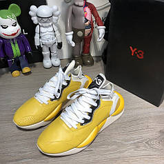 Кросівки Adidas Y-3 Kaiwa Sneakers Yellow/White