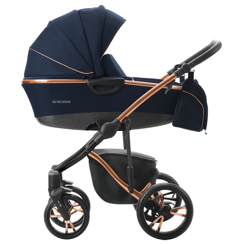 Коляска 2 в 1 Bebetto BRESSO Premium STELLA 01 синя