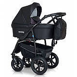 Коляска 3 в 1 Verdi Sonic Plus 02 чорна, фото 2