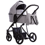 Коляска 2 в 1 Bebetto FLAVIO 14 графіт, фото 2