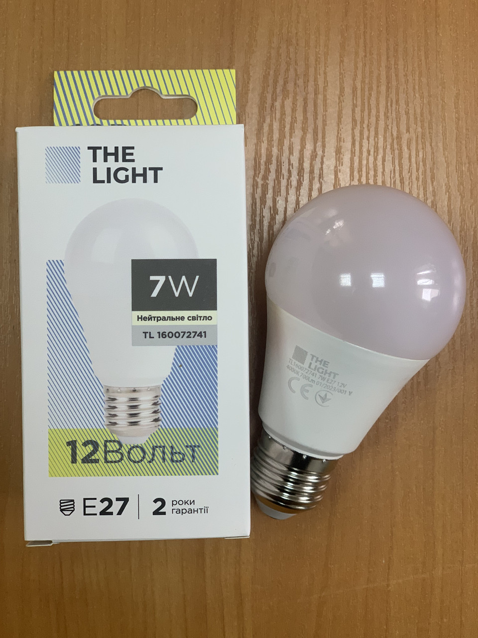 LED лампа 12V-36V 7W 4000k E27 TL 160072741, фото 1