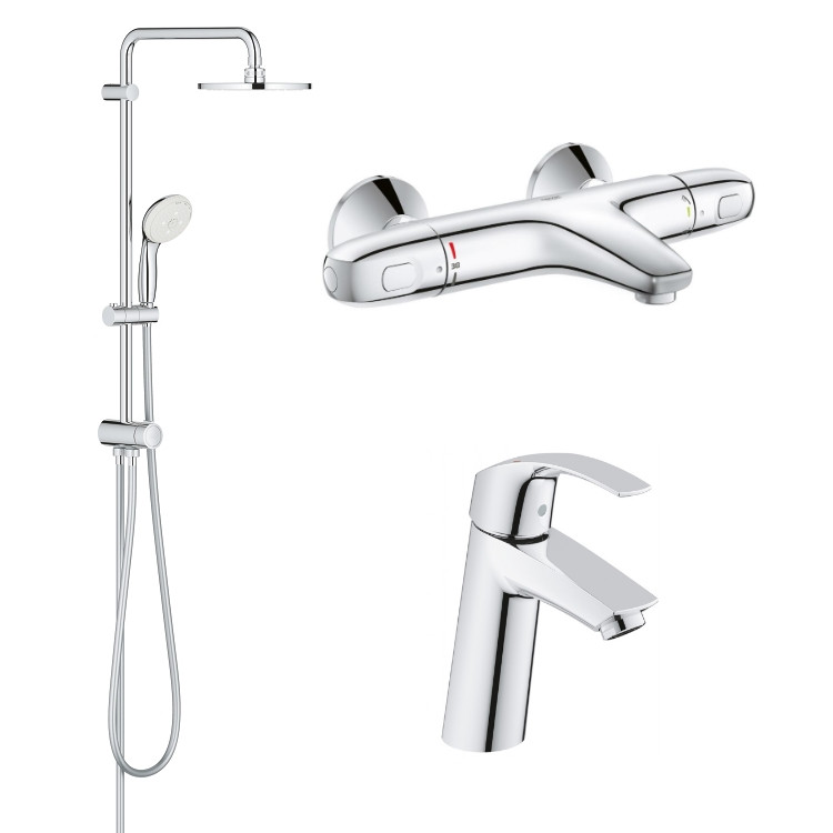 Набір змішувачів Grohe Eurosmart 34102TS, фото 1