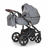 Коляска 3 в 1 Verdi Mocca 05 сіра 9023-VMOC-05, фото 2