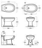 Біде Simas Arcade AR823, фото 3