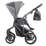 Коляска 2в1 Bebetto Bresso NEW 23 сіра, фото 2