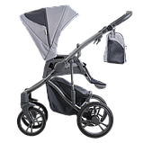 Коляска 2в1 Bebetto Bresso NEW 24 сіра, фото 2