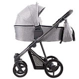 Коляска 2 в 1 Bebetto FLAVIO 04 сіра, фото 2