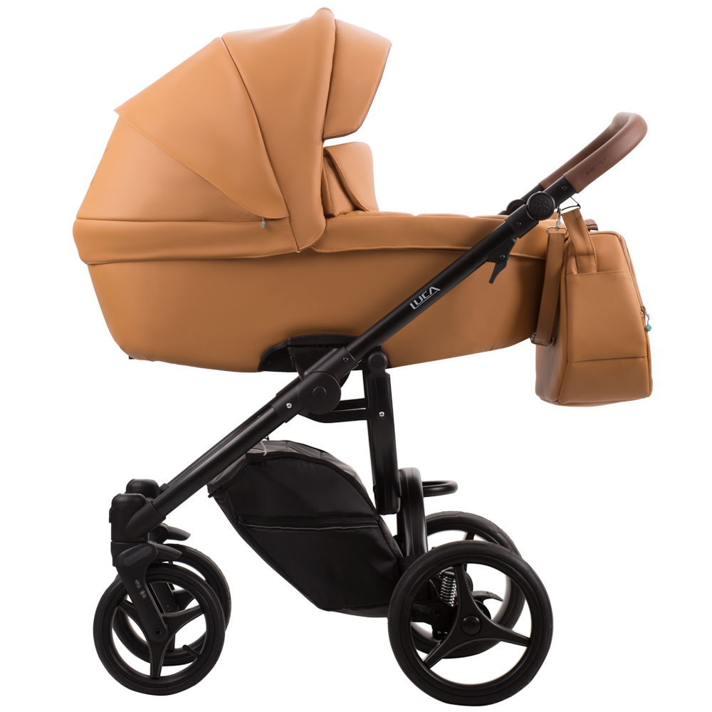 Коляска 2в1 Bebetto LUCA PRO 13 коричнева