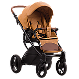 Коляска 2в1 Bebetto LUCA PRO 13 коричнева, фото 2