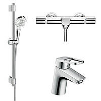 Набір змішувачів Hansgrohe Logis Loop 1132019 (71150000+15348000+26553400)