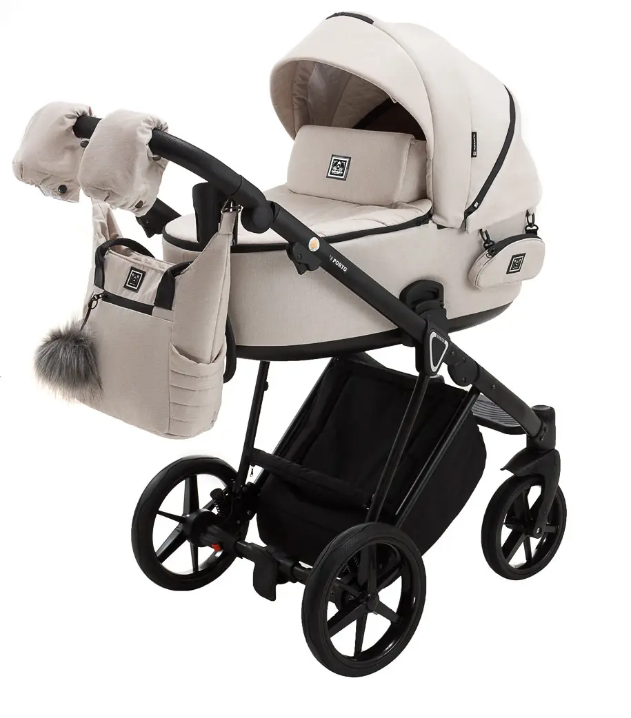 Коляска 2 в 1 Adamex Porto Lux TK-50 зелена, фото 1