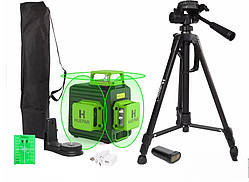 Лазерний рівень нівелір Huepar B03CG в кейсі набір №2