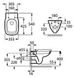 Унітаз Roca Debba A34H998000, фото 2