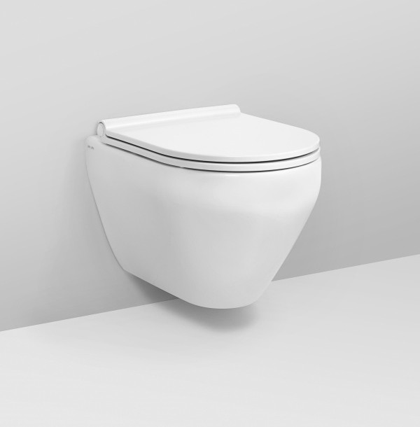 Унітаз AM.PM Spirit FlashClean C701700WH + сидіння C707857WH slim, фото 1