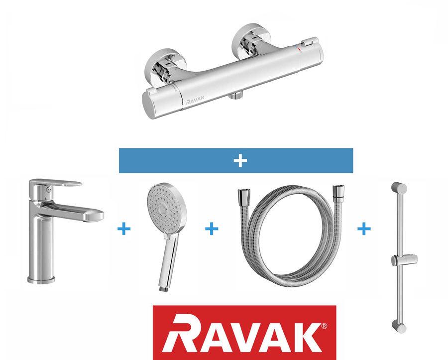 Набір змішувачів для душу RAVAK Termo 5в1 70320278, фото 1