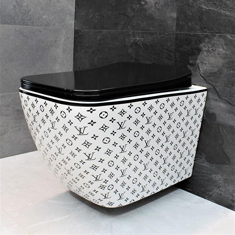 Унітаз Dusel Cubis LV Style DWHT10201030LVS з сидінням Slim Soft-Close, фото 1