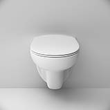 Унітаз AM.PM Joy FlashClean C851700SC з сидінням мікроліфт, фото 3