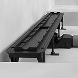 Душовий канал Waterway Stream 900 сірий WSB900001G2 решітка Old Line, фото 5