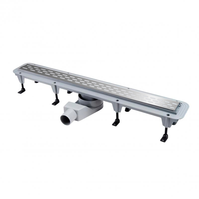 Душовий канал Waterway Stream 900 сірий WSB900001G2 решітка Old Line, фото 1