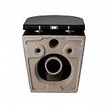 Унітаз Qtap Robin QT13332141ERMB безободковый з сидінням Slim Soft-close, фото 10