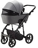 Коляска 2 в 1 Adamex Mobi Air Thermo TIP TK-57 сіра, фото 3