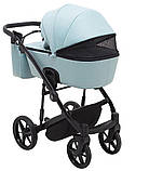 Коляска 2 в 1 Adamex Mobi Air Thermo TIP TK-27 блакитна, фото 3