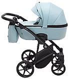 Коляска 2 в 1 Adamex Mobi Air Thermo TIP TK-27 блакитна, фото 4