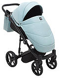 Коляска 2 в 1 Adamex Mobi Air Thermo TIP TK-27 блакитна, фото 5