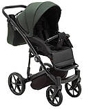 Коляска 2 в 1 Adamex Mobi Air Thermo Lux TK50 зелена, фото 2