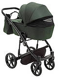 Коляска 2 в 1 Adamex Mobi Air Thermo Lux TK50 зелена, фото 3