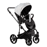 Коляска 2 в 1 Baby Merc Piuma 03B сіра, фото 2