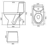Унітаз-компакт Kolo Runa L89208000, фото 2