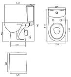 Унітаз-компакт Kolo Freja L79211000, фото 4