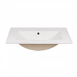 Тумба підвісна з умивальником Qtap Robin QT1372TPВ6002GWO 61 см, фото 10