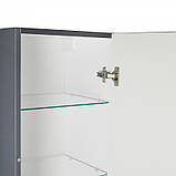 Пенал підвісний Qtap Robin QT1376PP1652RGWO 350х1650х316 Graphite/Whitish oak, фото 4